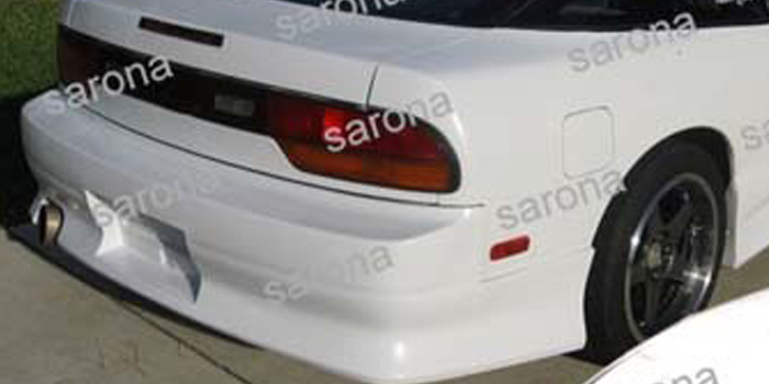 Custom Nissan 240SX  Coupe Rear Bumper (1989 - 1994) - $360.00 (Part #NS-011-RB)